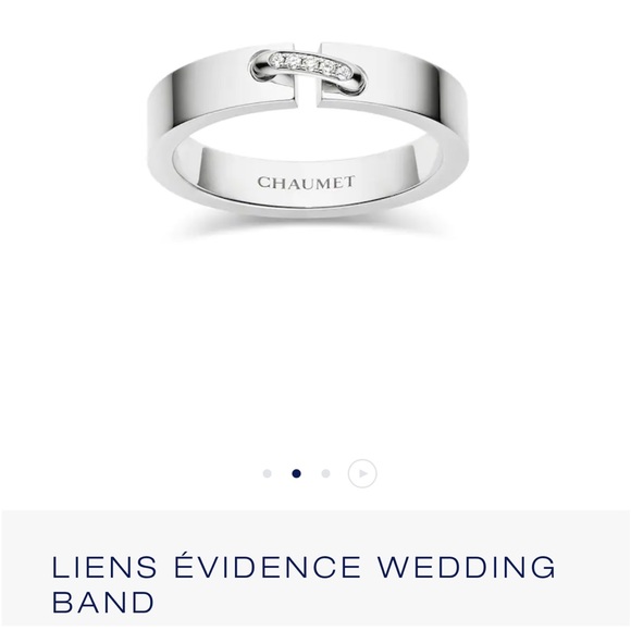 💯Auth! CHAUMET Liens Evidence 18 carat white gold ring - Picture 10 of 12